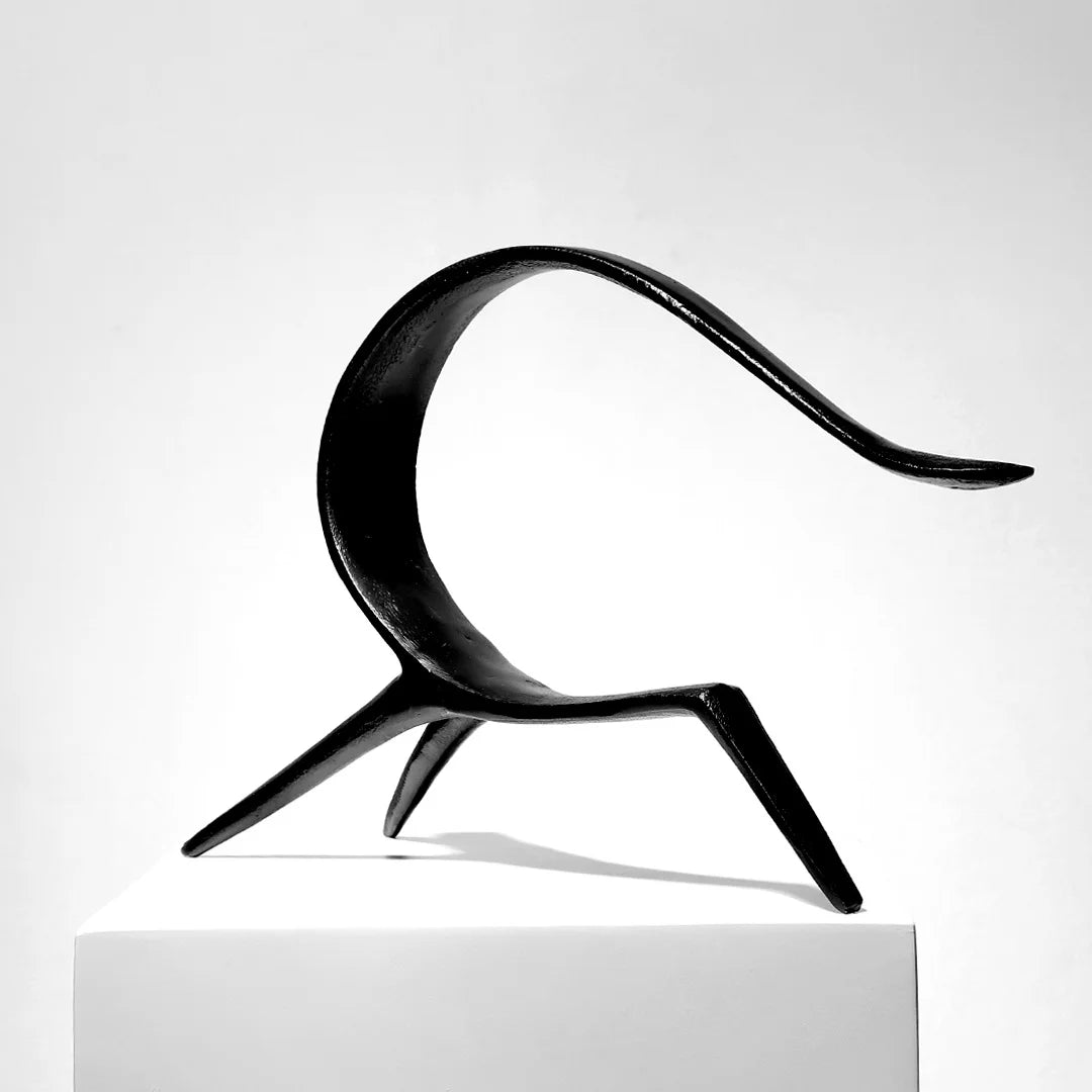 Swift Curve - Modern Abstract Animal Sculpture